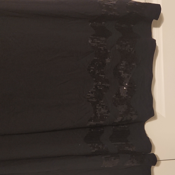 NWOT Joan Rivers Sleeveless Black Blouse XL - Picture 3 of 6